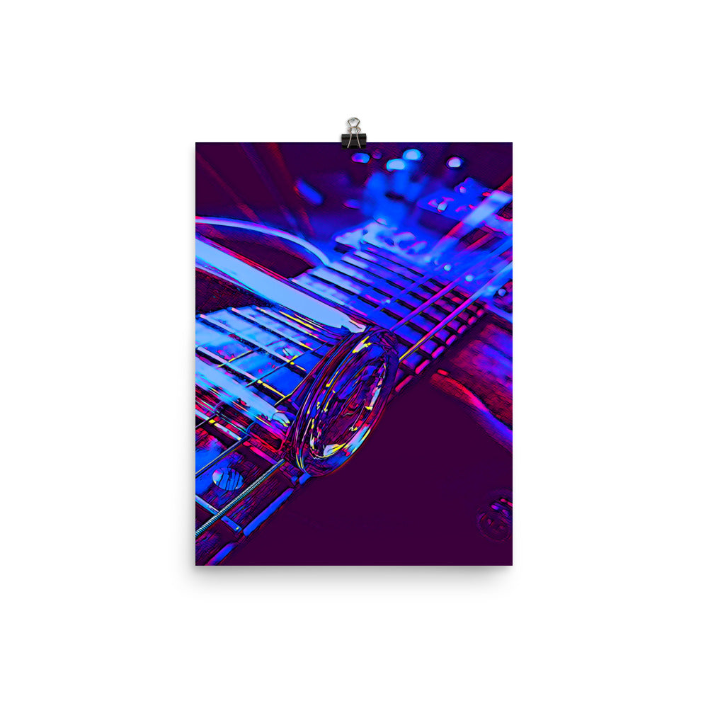 Slide Guitar Blues - Poster