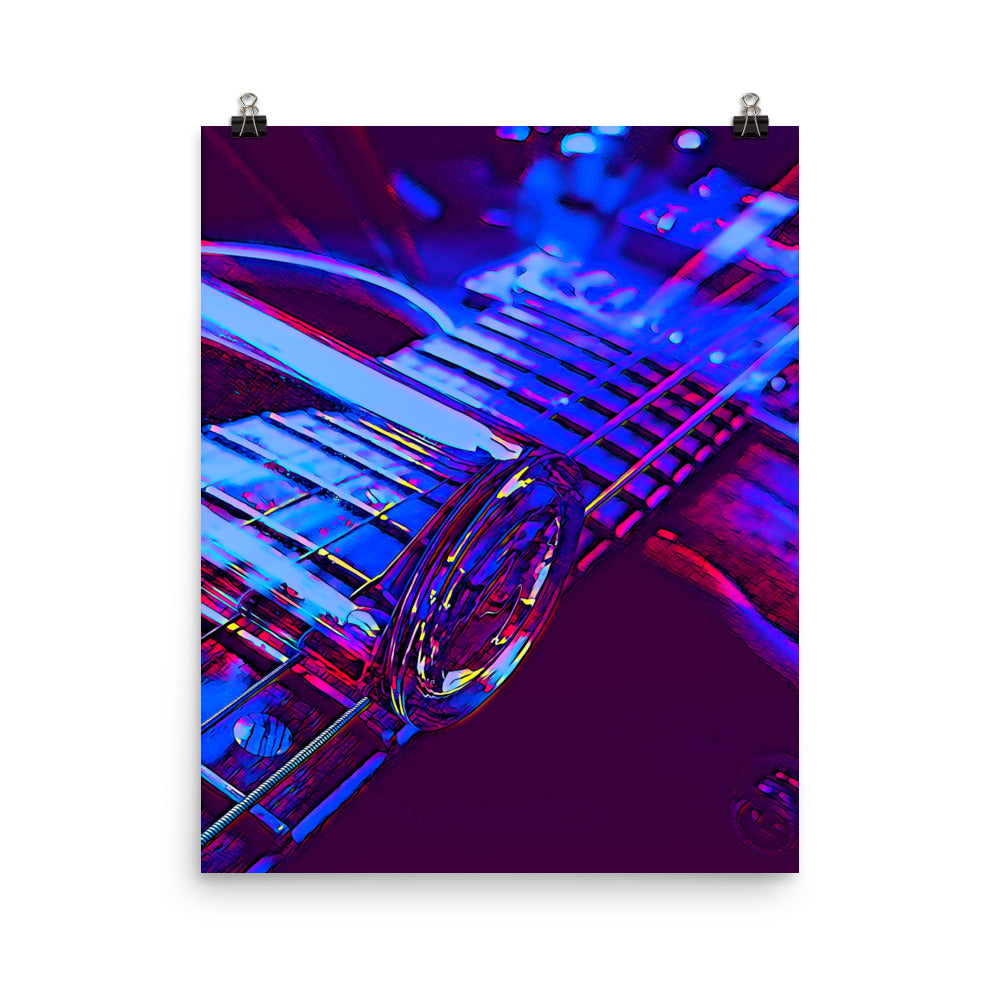 Slide Guitar Blues - Poster